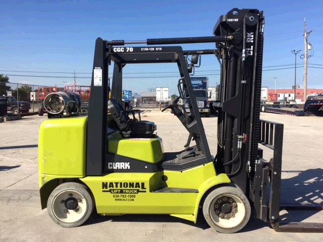 Used Clark CGC70   | lift truck rental for sale | National Lift