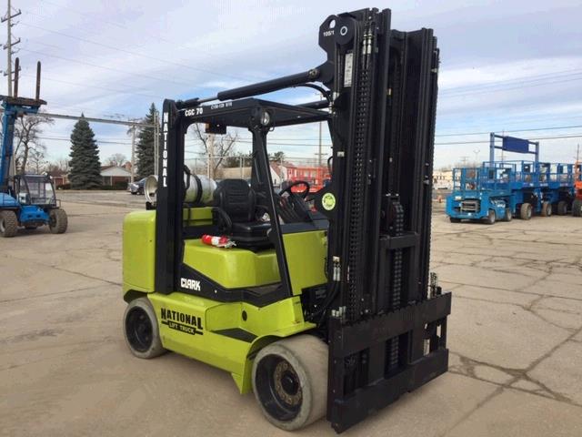 Used Clark CGC70   | lift truck rental for sale | National Lift